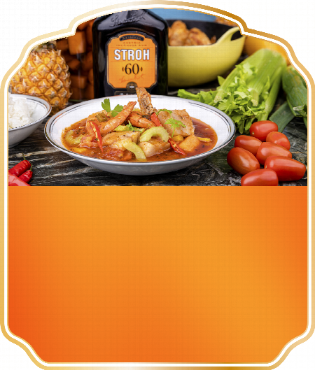 Creole Rum Stew - Hand-picked ingredients for a real OH!-delight