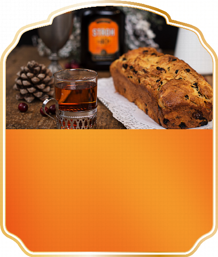 STROH fruit cake - A moist fruit cake with special aroma