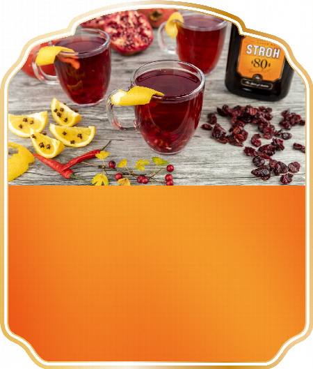 STROH Pomegranate Cranberry Punch - Fruity, exotic and warming