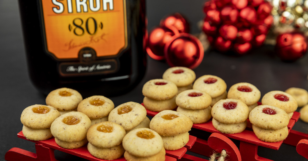 STROH Recipes: Hussar cookies – Add a little STROH!