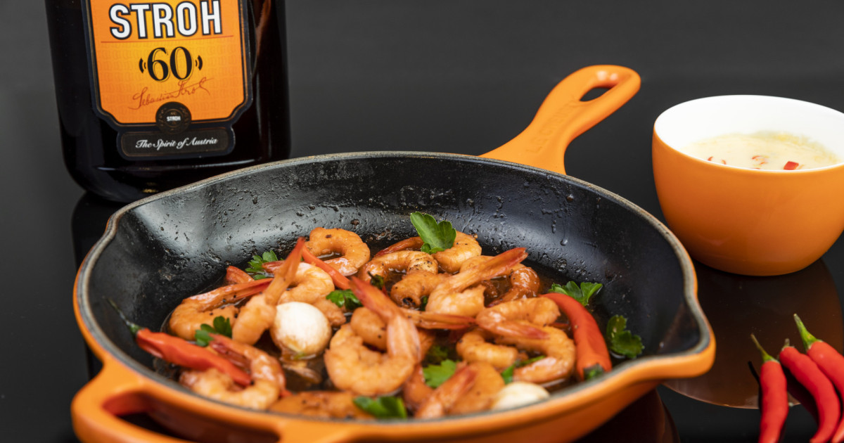 STROH Rezepte: Gegrillte Garnelen mit Chili-Mayonnaise – Add a little ...