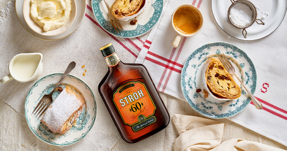 STROH Recipes: Apple strudel – Add a little STROH!