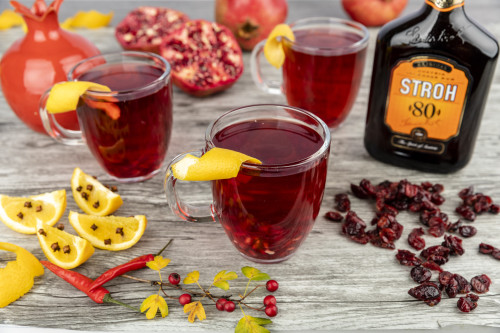 STROH GRANATAPFEL CRANBERRY PUNSCH