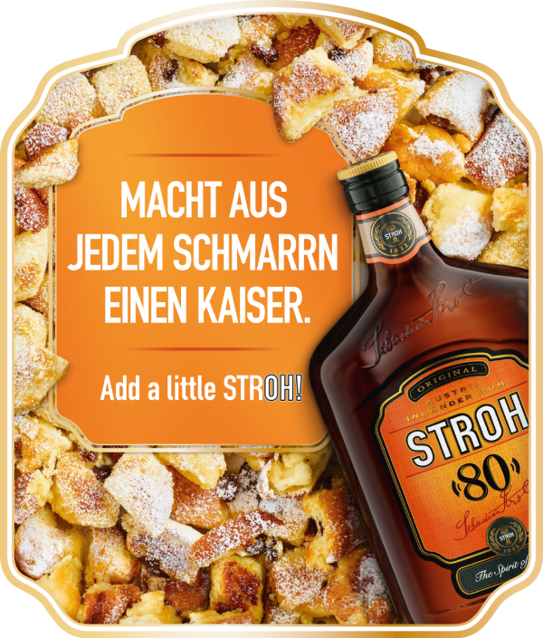 Kaiserschmarrrn mit STROH - Add a little STROH