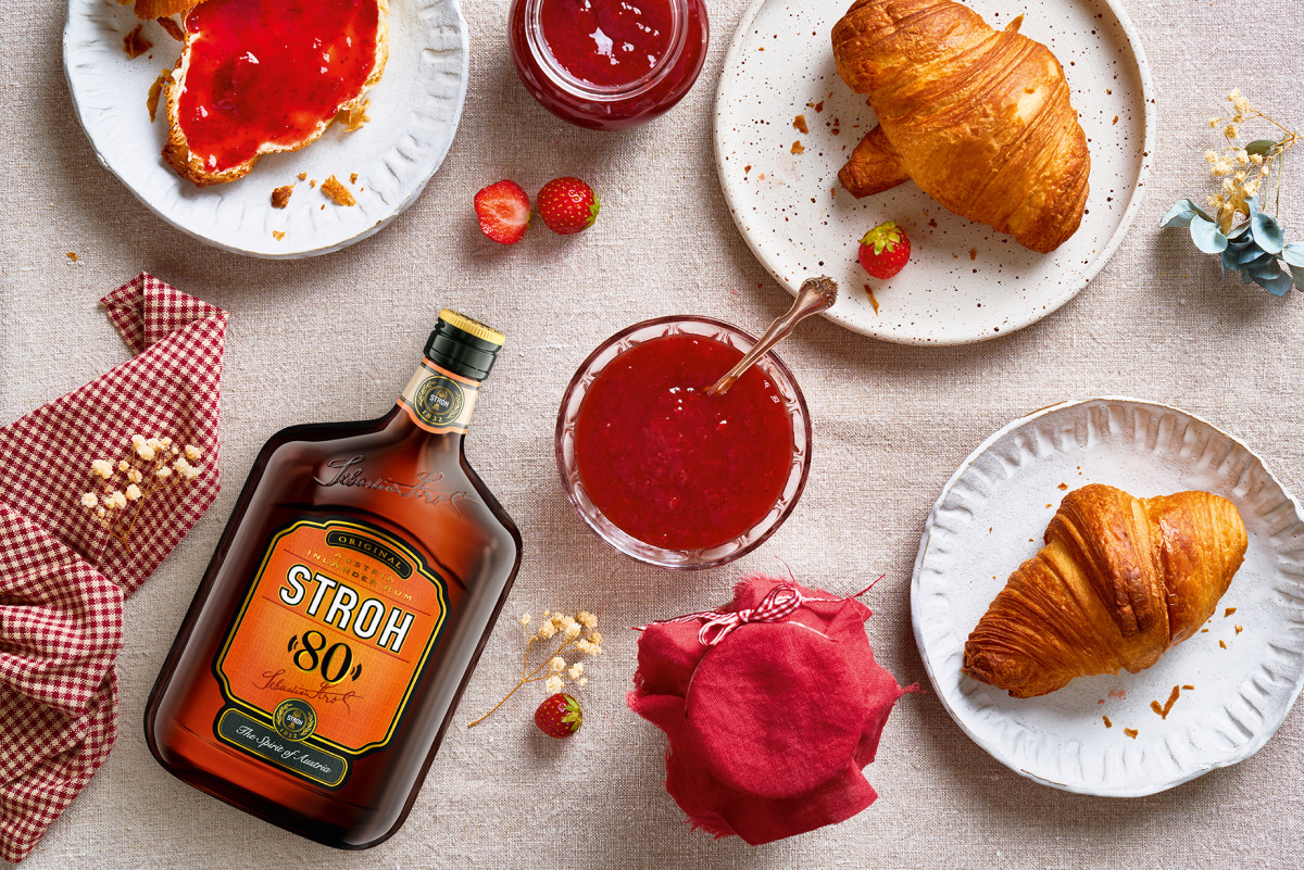 Erdbeermarmelade mit STROH