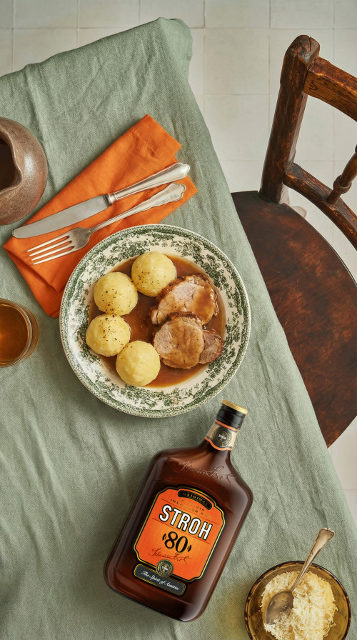 Schweinsbraten mit Knödel