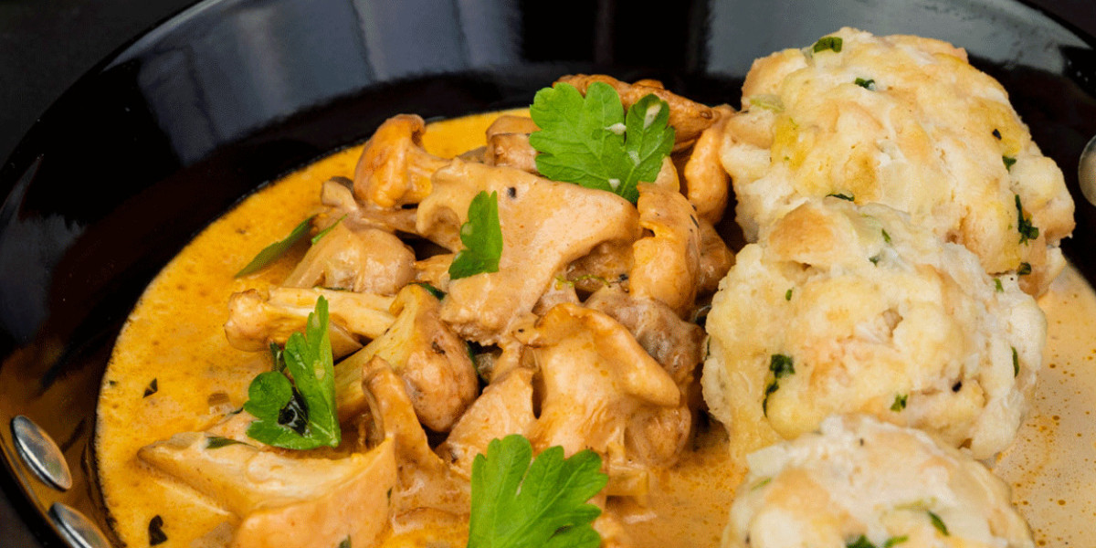 STROH Recipes Chanterelle goulash Add a little STROH!