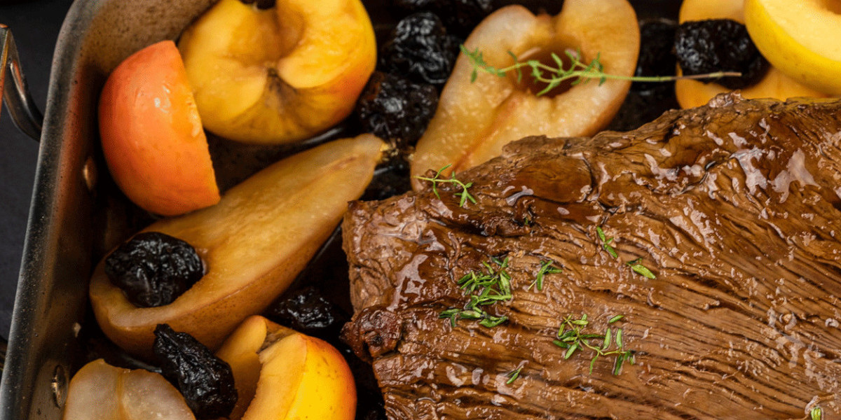 STROH Rezepte: Hirschrücken mit Rumobst – Add a little STROH!