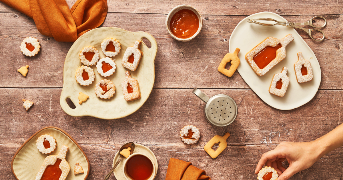 STROH Recipes: Linzer Cookies – Add a little STROH!