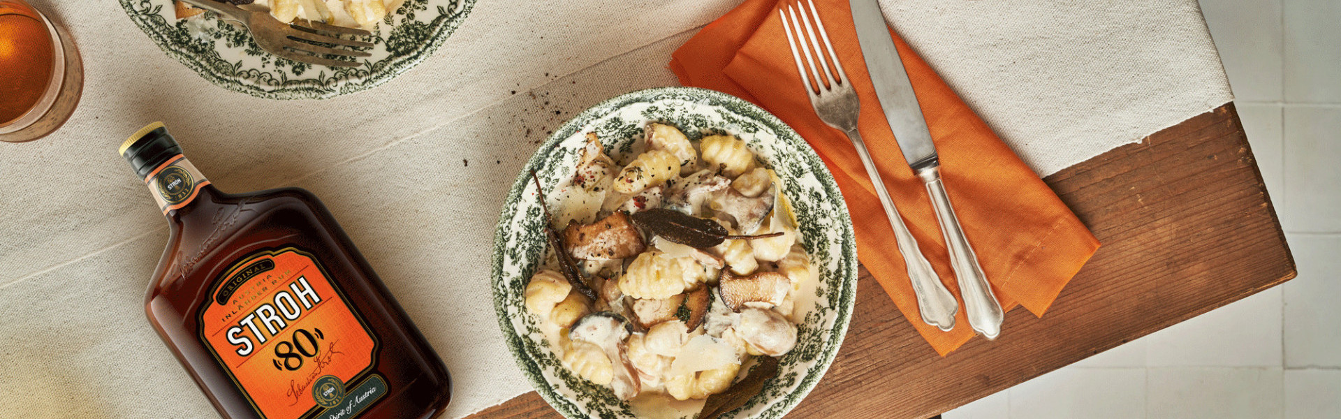 Kartoffel-Gnocchi mit Pilzsauce