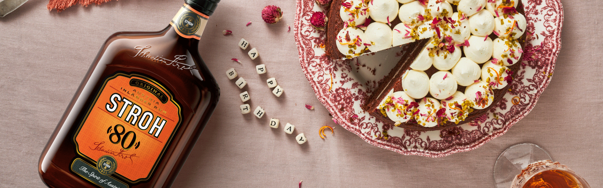 STROH Schoko Rum Naked Cake