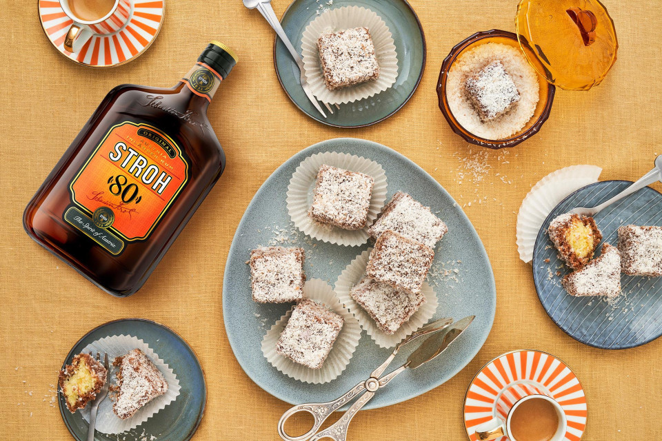 STROH Recipes ChocolateDipped Sponge Treats Add a little STROH!