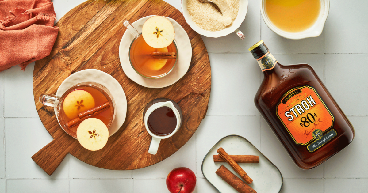 STROH Recipes: Apple STROHdel – Add a little STROH!