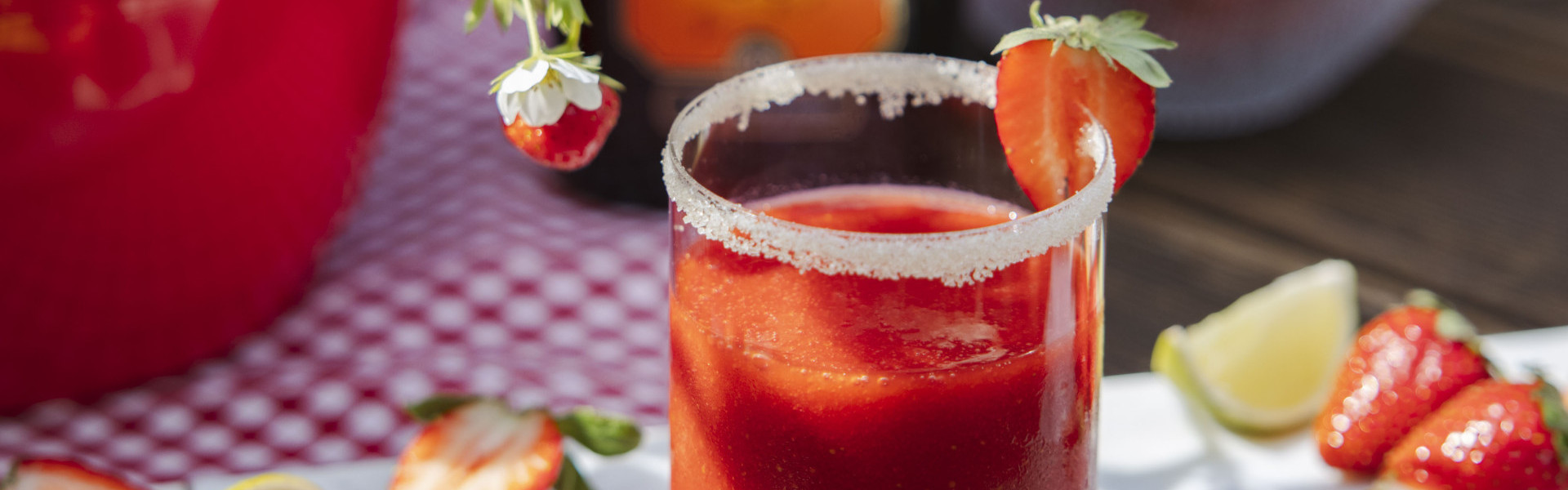 Frozen STROHberry Daiquiri