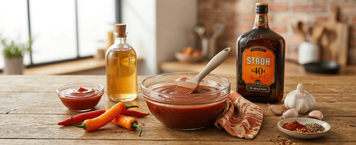 BBQ-Sauce mit STROH