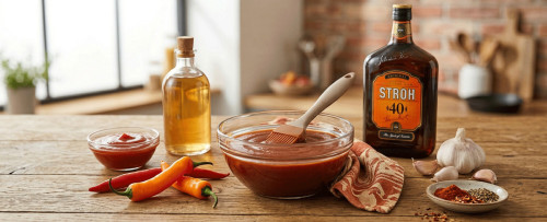 BBQ-Sauce mit STROH
