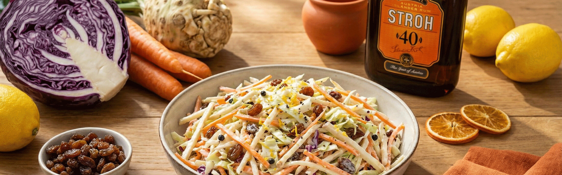 Coleslaw Krautsalat mit STROH