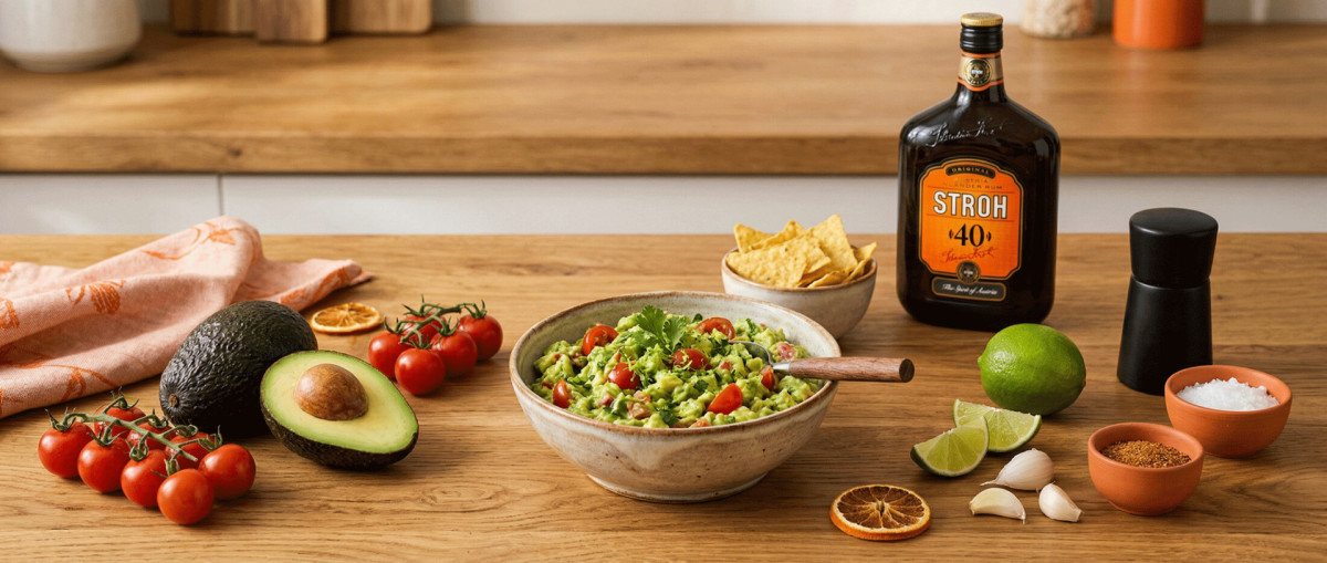 Guacamole mit STROH