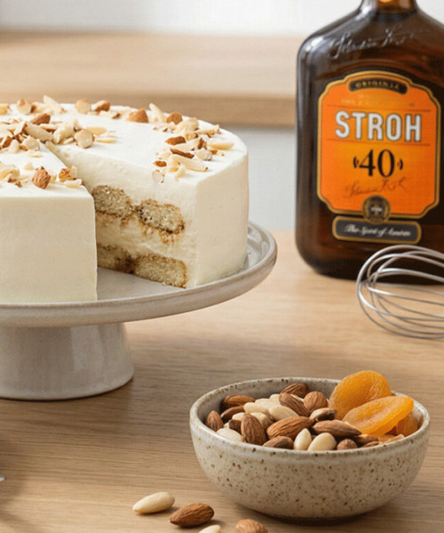 Malakoff Cake with STROH