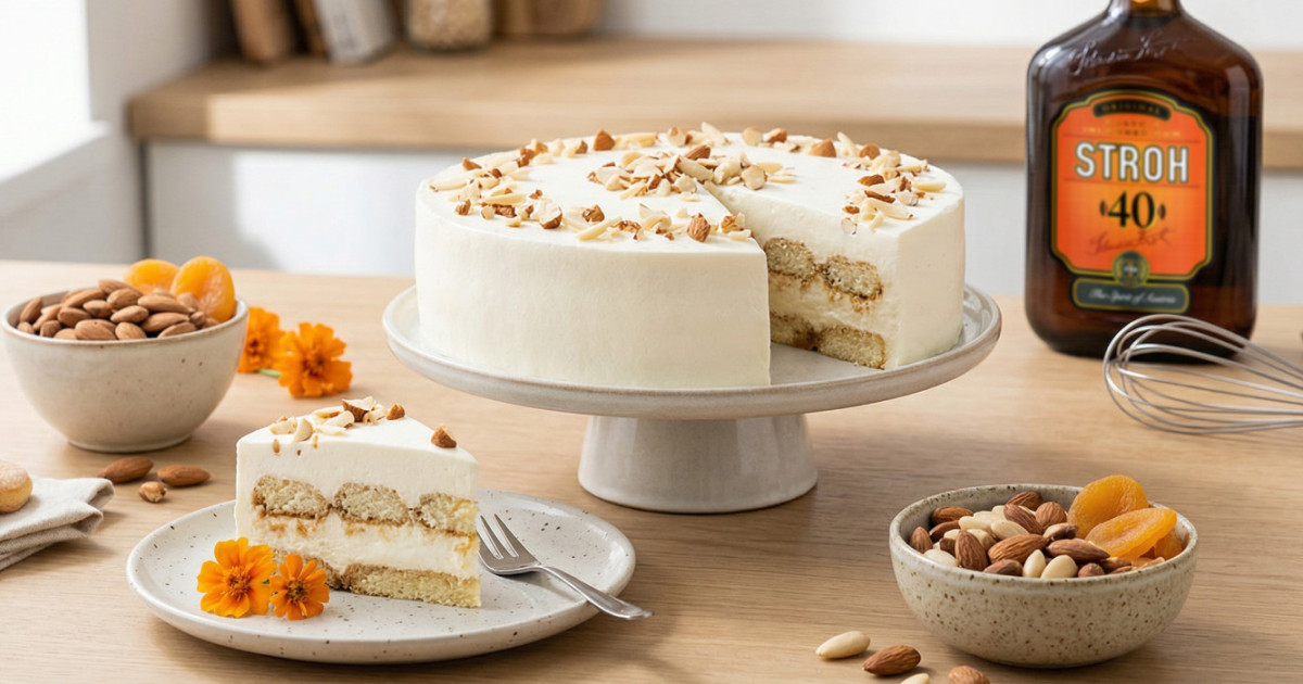 STROH Recipes: MALAKOFF CAKE – Add a little STROH!
